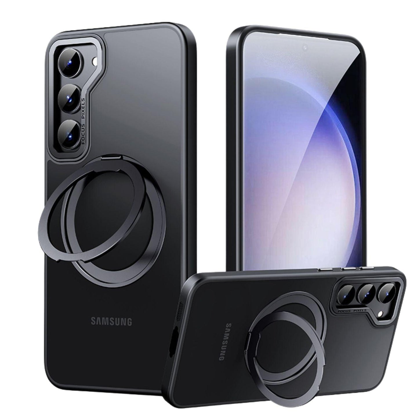 Magnetic Case with Kickstand for Samsung