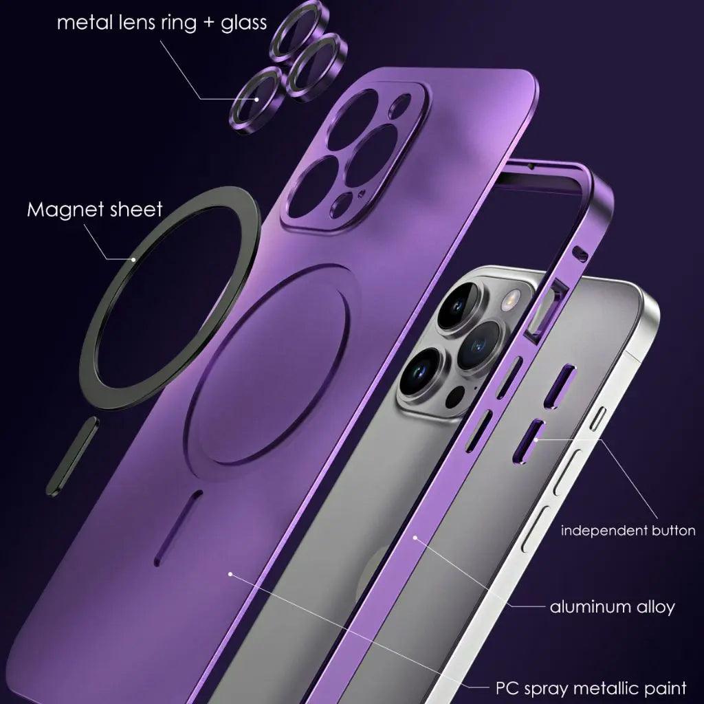 Magnetic Alloy Case for iPhone