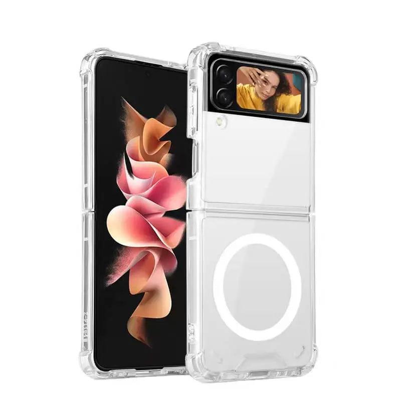 Magnetic Clear Case for Samsung