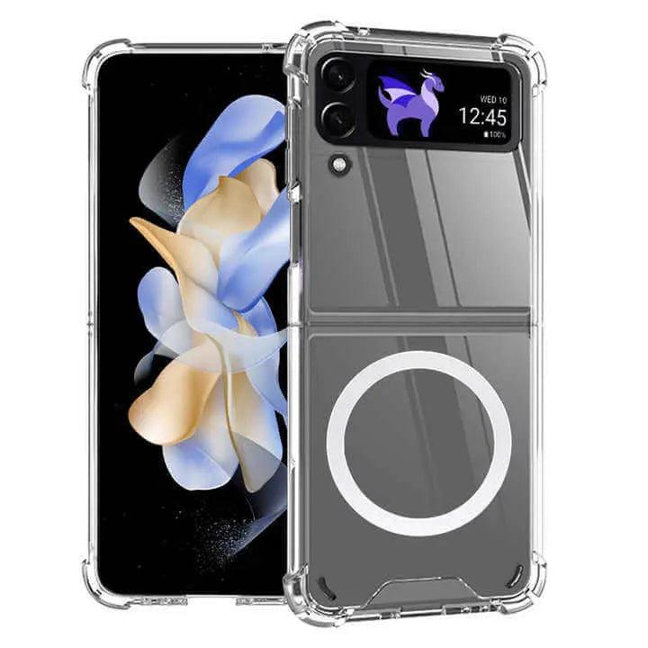 Magnetic Clear Case for Samsung