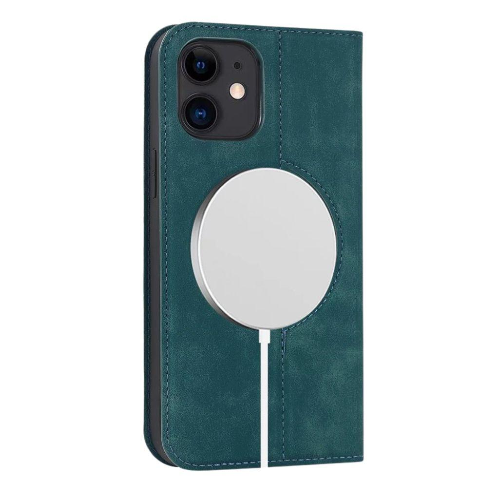 Magnetic Leather Case with Wallet for iPhone