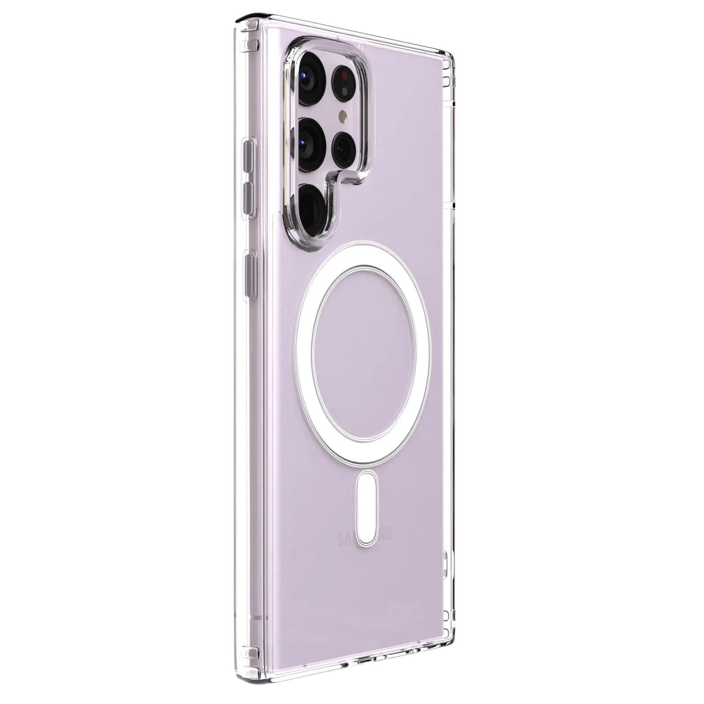 Magnetic Clear Case for Samsung