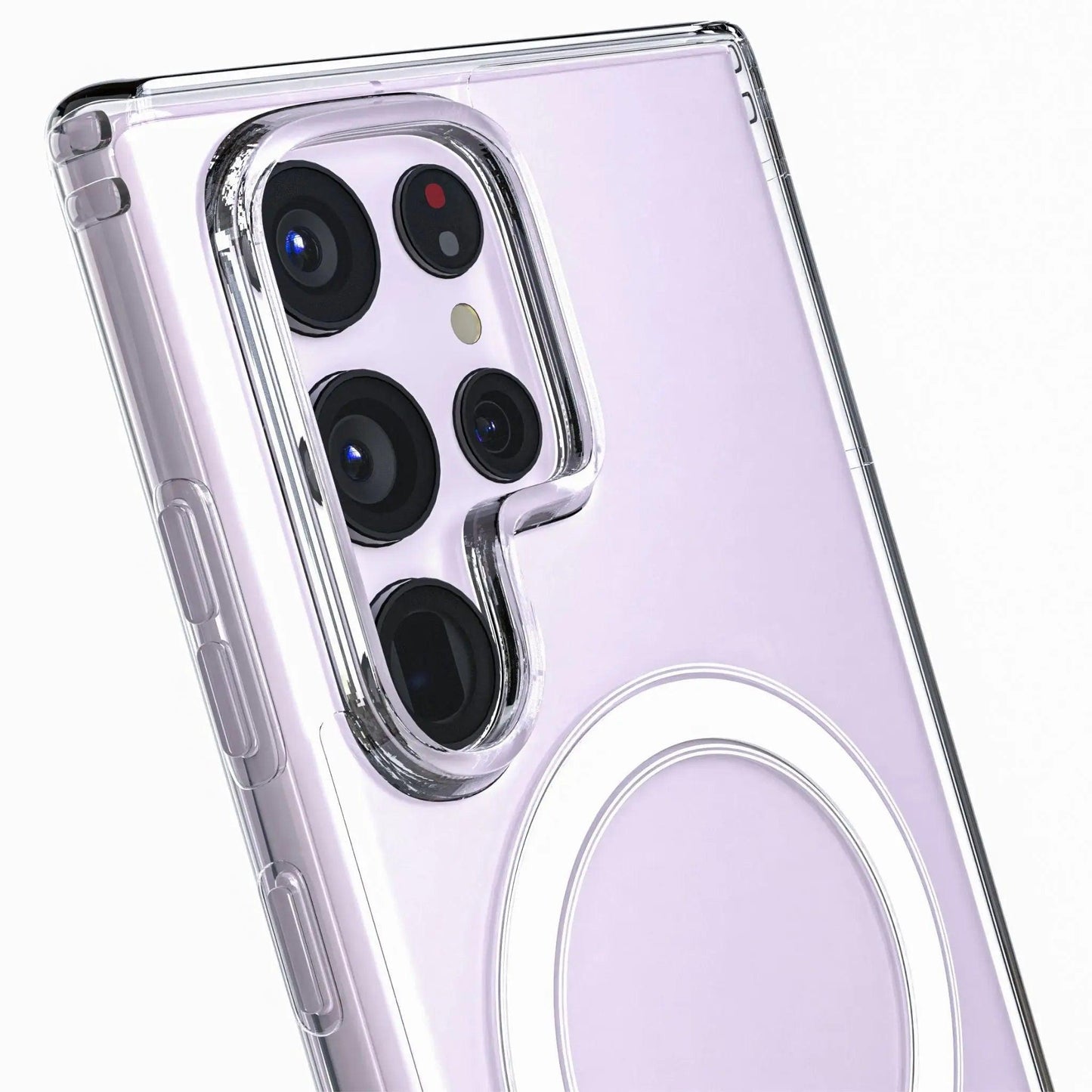 Magnetic Clear Case for Samsung